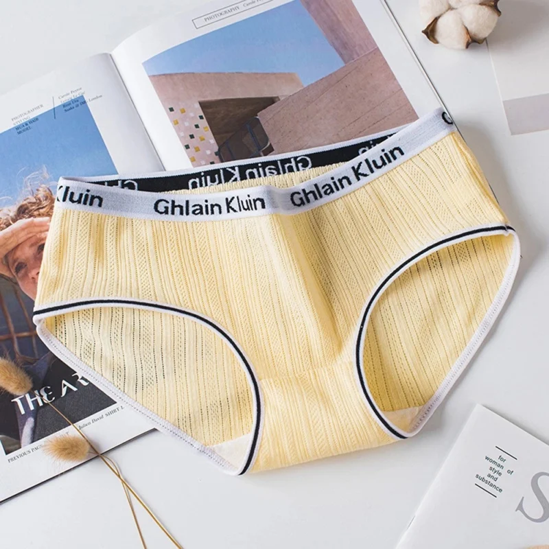 2019 новые женские трусики хлопковые милые спортивные трусы со средней талией для