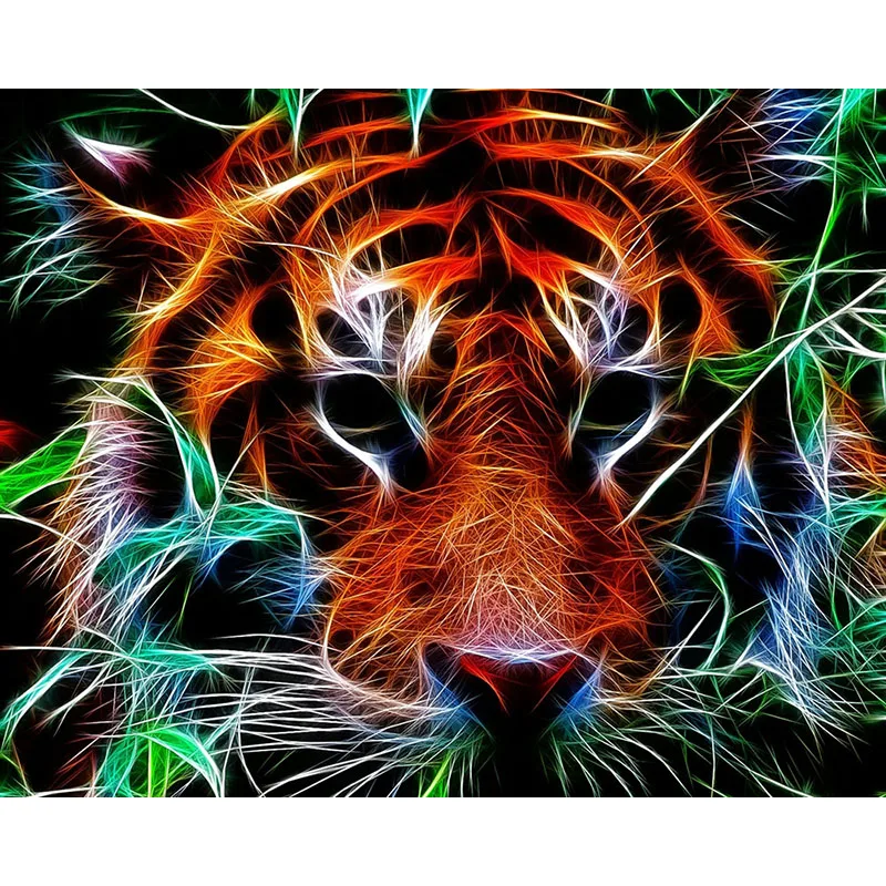 

Full Square/Round Drill 5D DIY Diamond Painting Animal Tiger 3D Embroidery Cross Stitch 5D Home Decor Gift