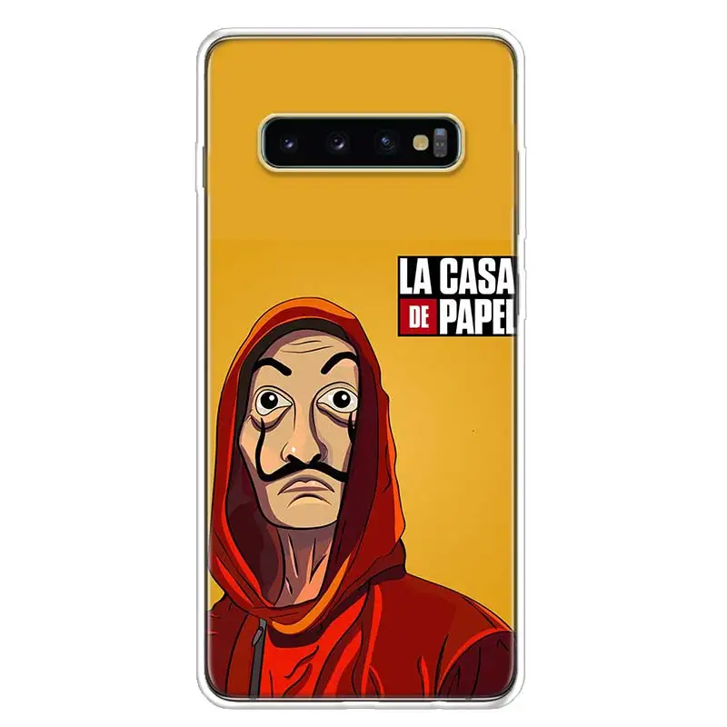TW229-1 Tv La Casa de papel чехол для телефона samsung Galaxy S10+ Lite Note 10 9 8 S9 S8 J4 J6 J8 Plus S7 S6 чехол - Цвет: TW229-1