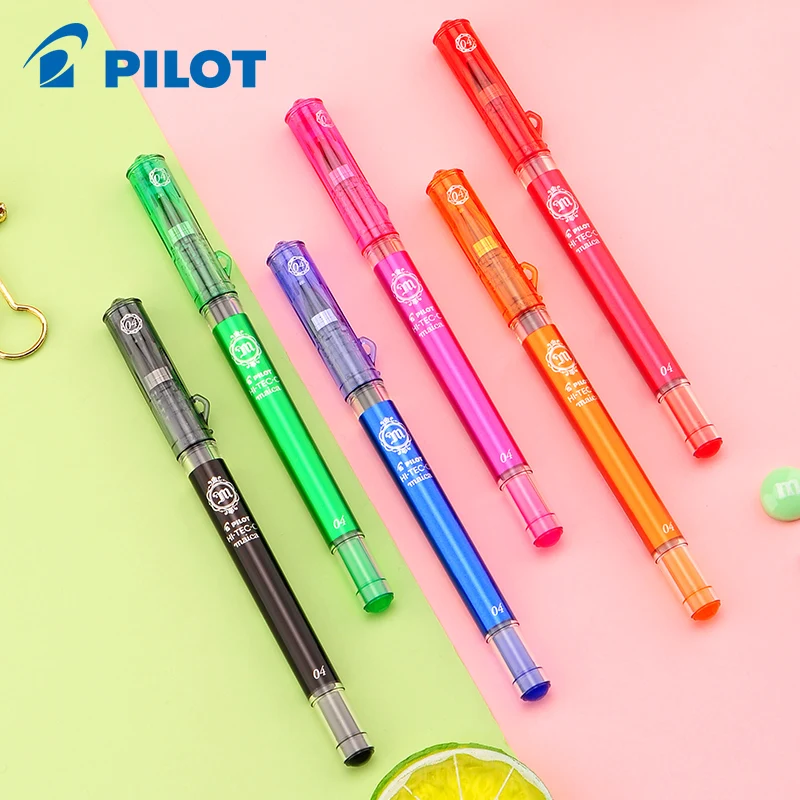Ручки гелевые PILOT LHM-15C4 HI-TEC-C MAICA 0 4 мм с очень тонким наконечником цветные на водной
