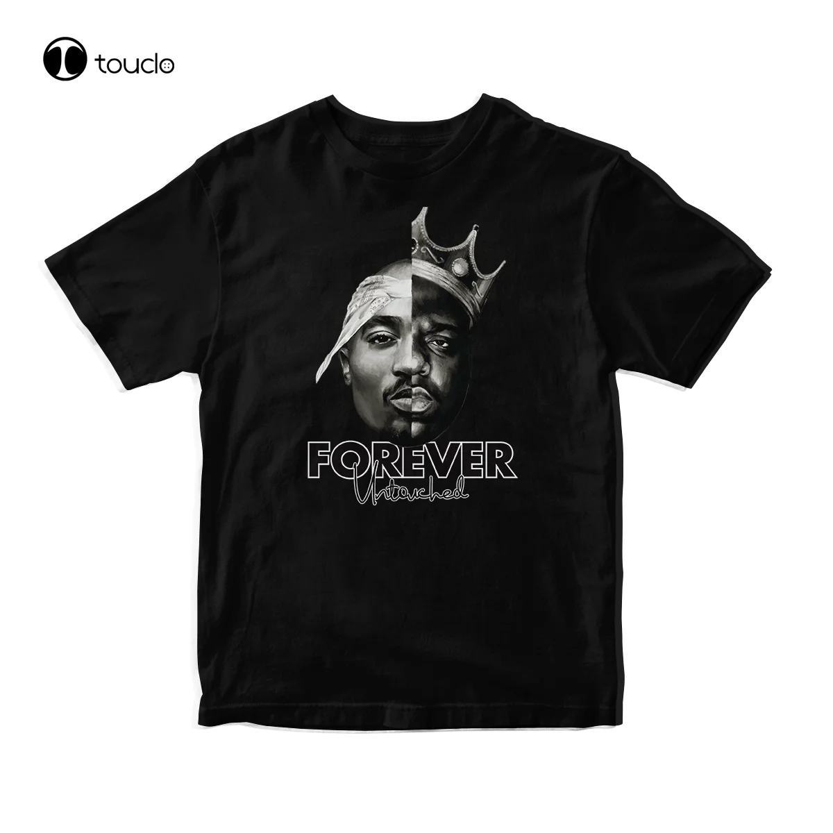 

Forever Untouchable Graphic T-Shirt Hip Hop Greatest Big And Tall Tee Shirt unisex