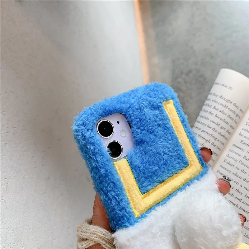 Симпатичный 3D плюшевый чехол с утенком теплый пушистый для телефона Xiaomi Redmi K30 Pro Mi