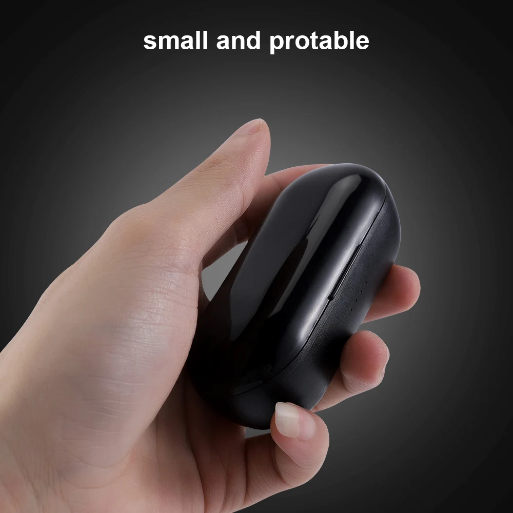 

TWS Bluetooth 5.0 Wireless Stereo Earphones Earbuds In-ear Noise Reduction Waterproof Headphone Headset With Charging Case