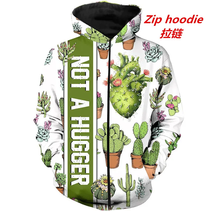

Latest refined cactus cactus green plants 3d printing elastic hoodie unisex casual sweatshirt spring autumn winter fashion sweat