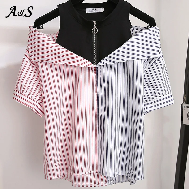 Anbenser 2 Pieces Shorts Sets Summer Sweet Korean Off Shoulder Tops And Shorts 2 Pieces Sets Women Clothing Two Pieces Outfits