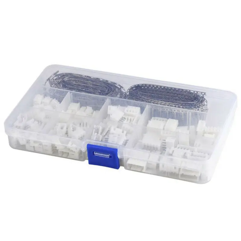 

560pcs/Set Micro Mini Plug 2Pin 2.54mm 2 3 4 5-Pin Crimp JST XH Compatible Kit New Arrivals Accessories