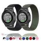 Ремешок нейлоновый для Garmin Fenix 3 HR 5X 6x6 pro 5 plus, 20 22 26 мм, браслет для Garmin Forerunner 935 945