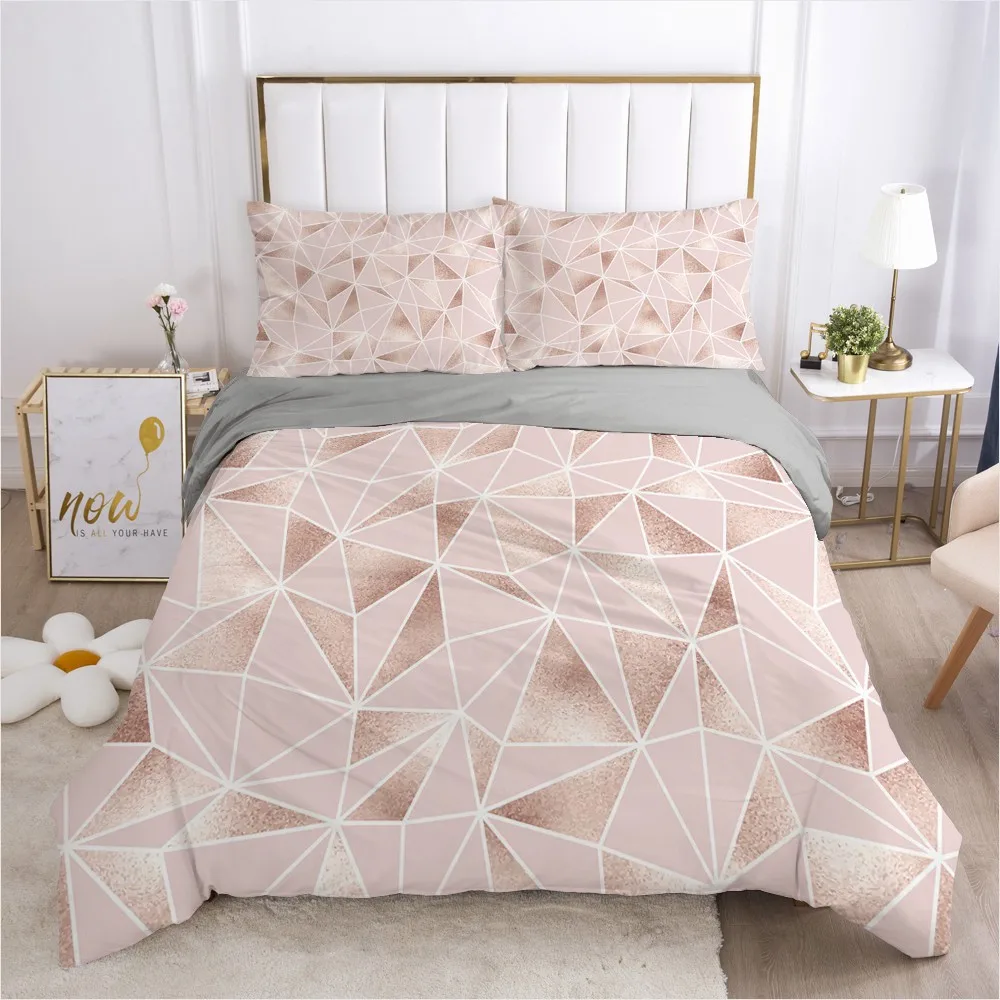 

3D Duvet Cover Set Bedding Sets Comforter Covers Pillow Cases Modern Style Beddings Full Twin Double Single Size Bed
