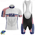 Мужской комплект одежды для велоспорта, трикотажная одежда для горного велосипеда, велосипедная одежда, одежда для велоспорта, одежда для триатлона, США, 2019