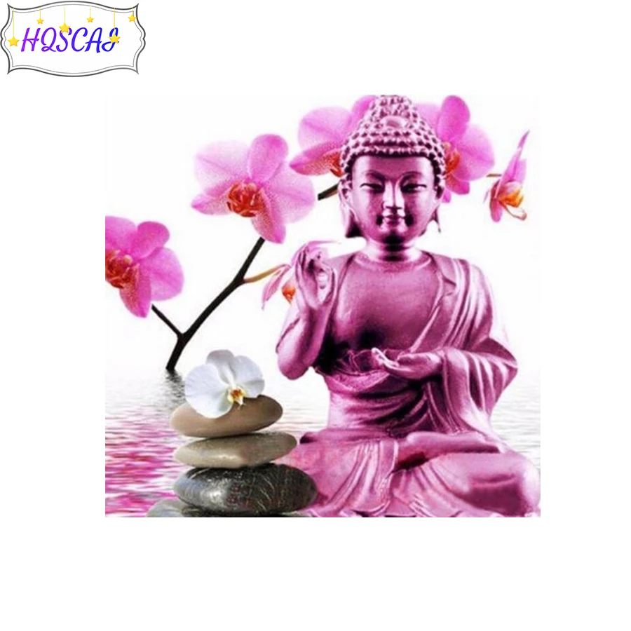 

5D diy Diamond Painting Buddha flower stone Cross Stitch Mosaic Diamond Embroidery Full Square Picture Of Rhinestone Home Decor