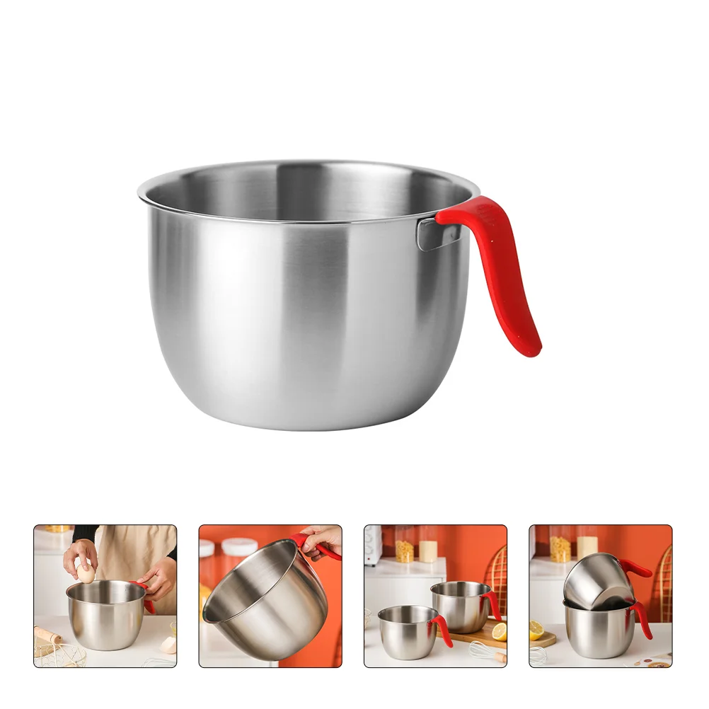 

1 шт. чаша для взбивания яиц из нержавеющей стали, миска для смешивания, Салатница с ручкой