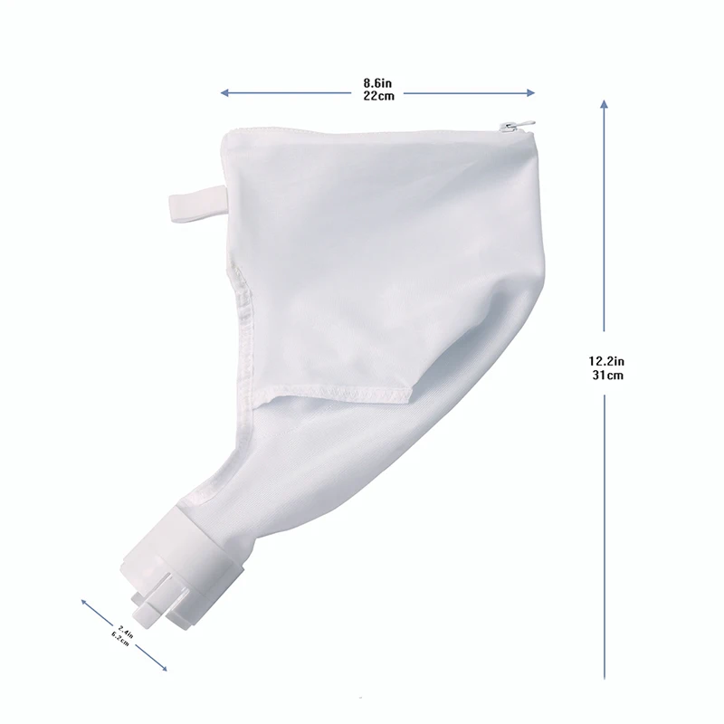 

2PCS/Package All Purpose Bags Pool Cleaner Suction Machine Cleaner Zipper Filter Bag Replacement For Polaris 360 And 380 Cleaner