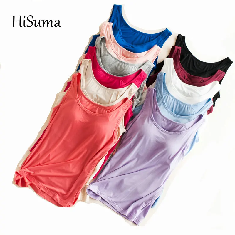 Женский трикотажный жилет на бретельках модный сексуальный цельный бюстгальтер