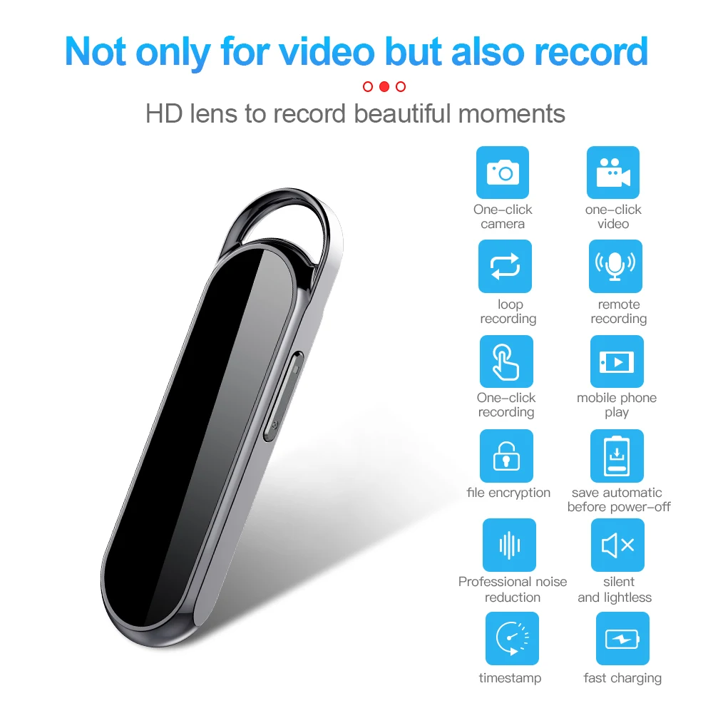 

1080P Mini Camera Camcorder Video Recorder Wearable Portable Outdoor Photo DV Camera 1920*1080