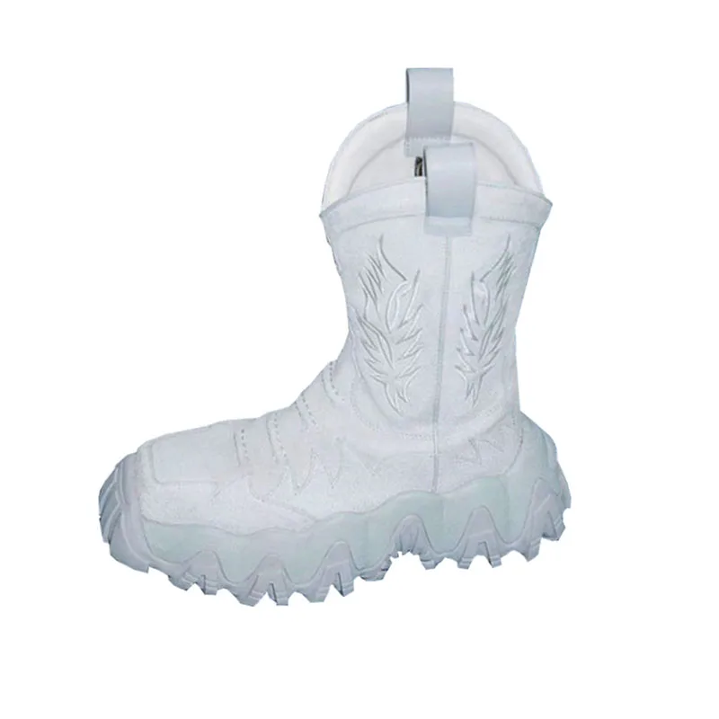 

Autumn Winter New Sponge Cake Thick-soled Increased V-mouth Boots Retro Thin British Style Thin Knee-high Slip-on Martin Boots