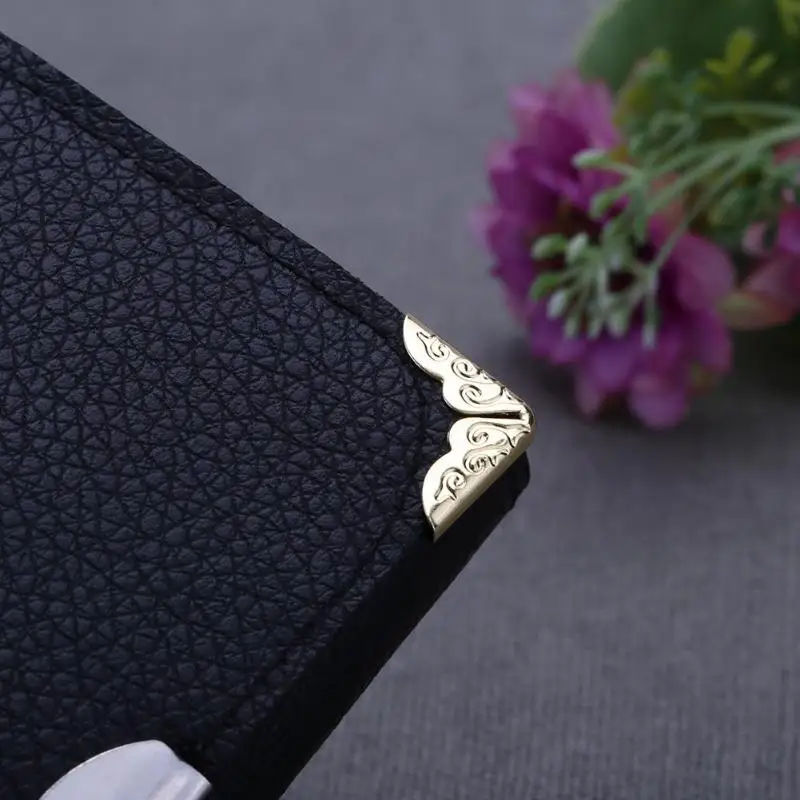 100 шт. металлические защитные уголки для книг|Бамперы углов| |