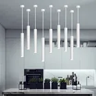 Промышленный подвесной светильник, винтажная люстра, современный длинный потолочный светильник для бара, кафе, домашнее освещение