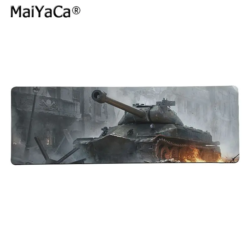 MaiYaCa высокое качество Мир танков DIY дизайн игровой с узором коврик для мыши