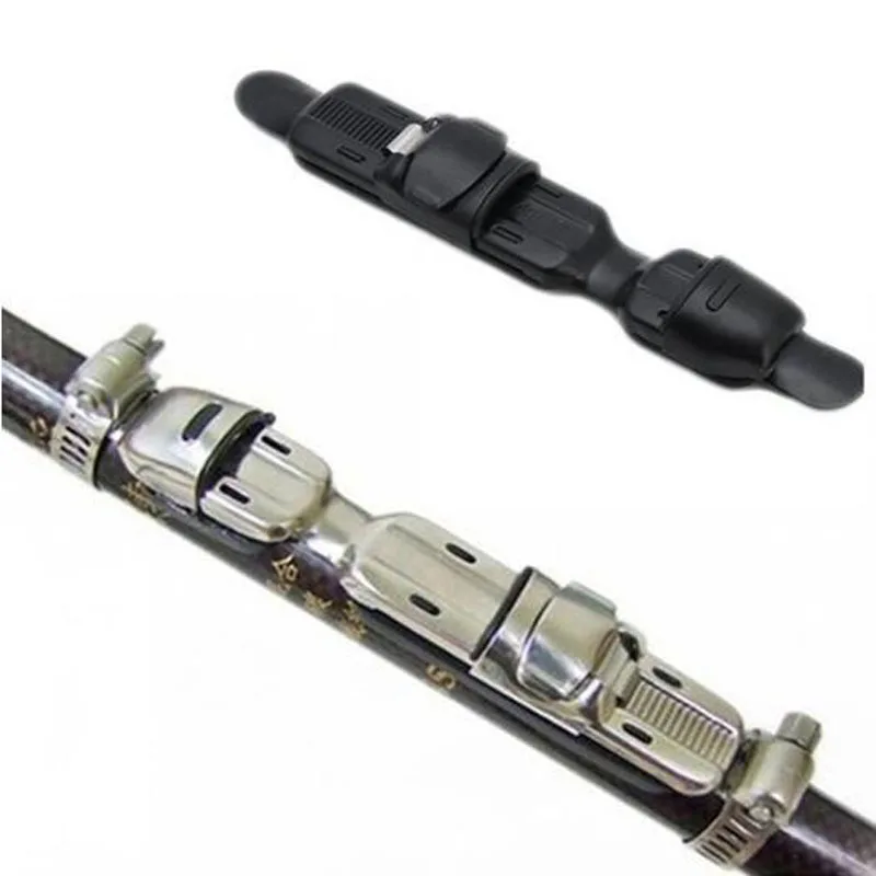 Рыболовная катушка держатель с зажимом для удочки Удочка из нержавеющей стали