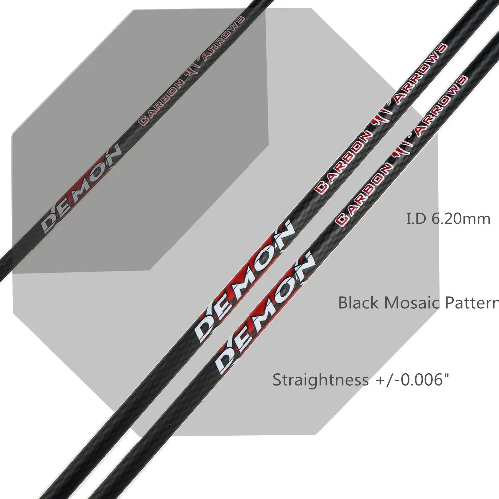 Стрельба из лука углеродные охотничьи стрелы позвоночник 340 с ТПУ лопасти советы