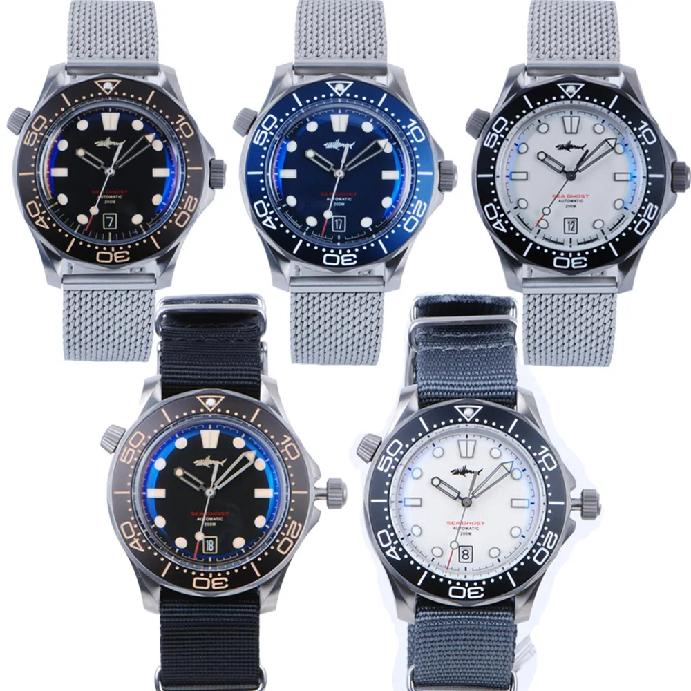 

Heimdallr Watch Automatic Dive Watch 007 NTTD Style Luminous Sapphire Glass Titanium NH35 Mechanical Wristwatch Waterproof 20Bar