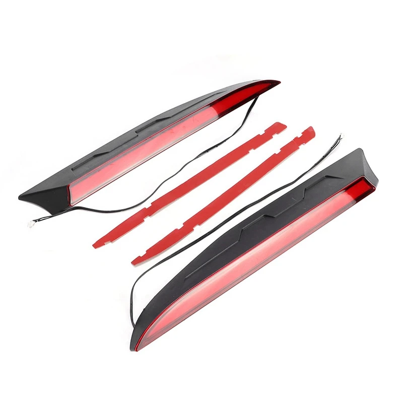 2 шт. Многофункциональный светодиодный задний противотуманный фонарь столб