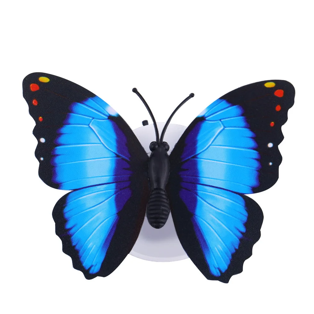 

ABS Lovely Multi-Color Changing Beautiful Butterfly LED Night Light Lamp
