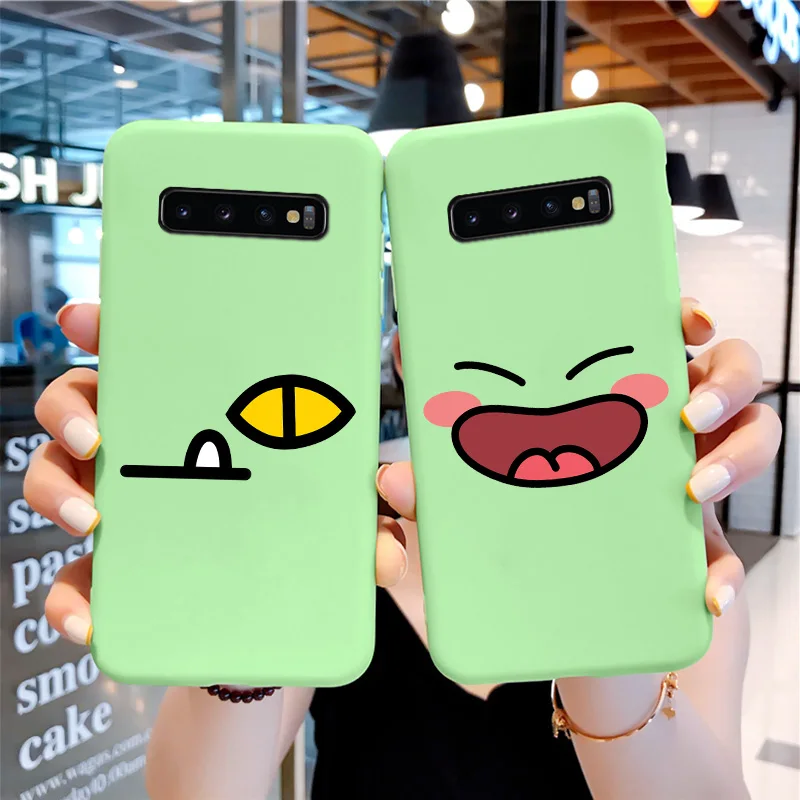 

Cute Cartoon Soft TPU Shell For Samsung Galaxy S10 S10Plus S10E S10Lite Case Cute Fashion Trend Shell For Samsung CaseCover