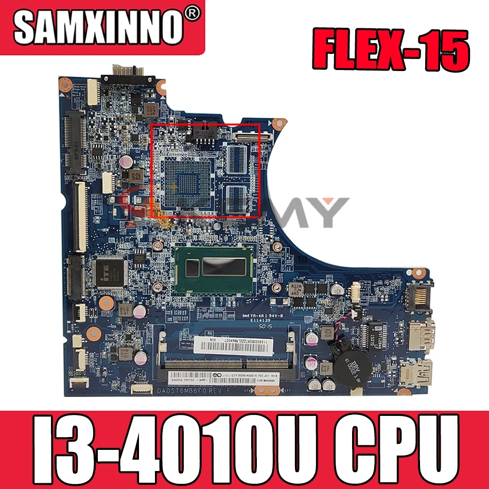 

Laptop motherboard For LENOVO For LENOVO FLEX 15 FLEX-15 Core I3-4th CPU Mainboard