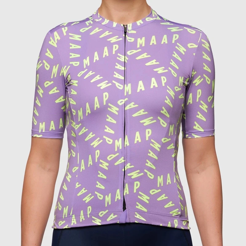 

Loop Team Cycling jersey women Summer 2019 Maap bike Jerseys female mountain road MTB bicycle shirt maillot Girls Racing tops