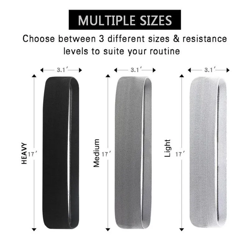 

Resistance Hip Circle Band Fitness Squat Glute Booty Loop Exercise Band Fitness L2Y5