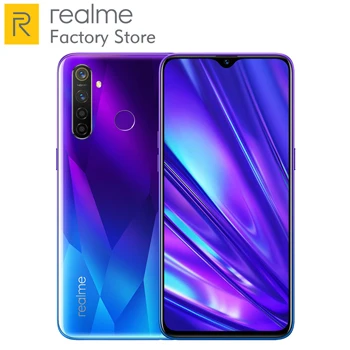 OPPO Realme Q 6,3 ''Dewdrop 4/6/8GB Оперативная память 64/128 ГБ Встроенная память Snapdragon 712 Octa Core 48MP Камера 20 Вт быстрой зарядки 4035 мА/ч, мобильный телефон