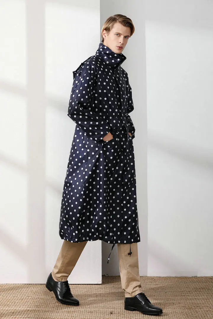 

Breathable Fashion Long Cute Women Rain Coat Waterproof Trench Coat Trekking Design Veste De Pluie Femme Womens Coats EC50YY