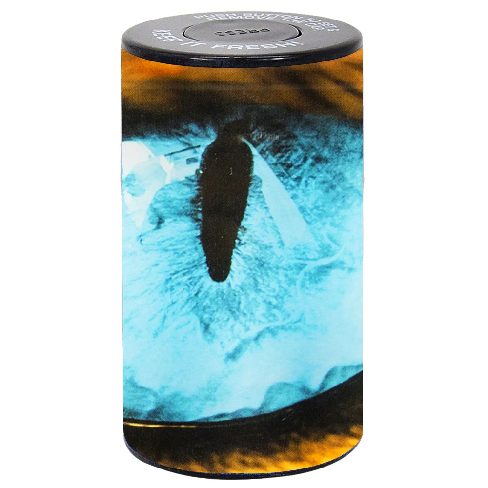 TOPPUFF Пластик вакуумная герметичная фляга акриловый для табака травы специи