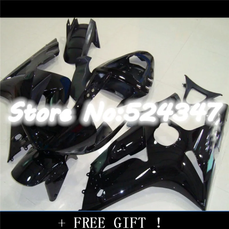 Литьевая пресс-форма черный обтекатель для KAWASAKI NINJA ZX 6R 636 03 04 ZX-6R 03-04 ZX6R 2003 2004