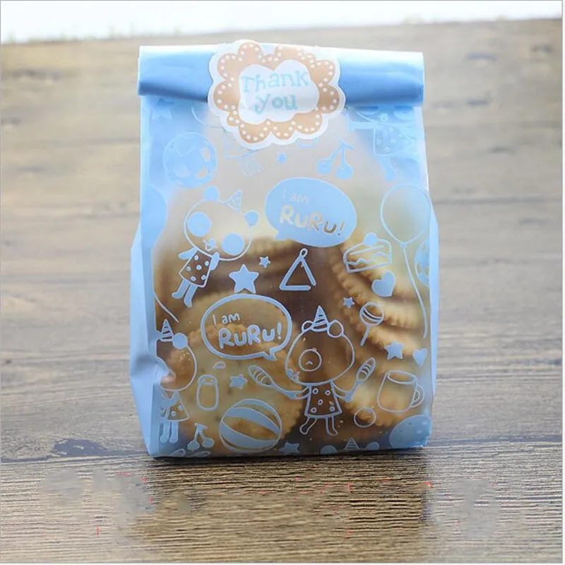 10 шт. Рождественский пакет для выпечки Снежинка хрустящий пакетик печенья Chewy