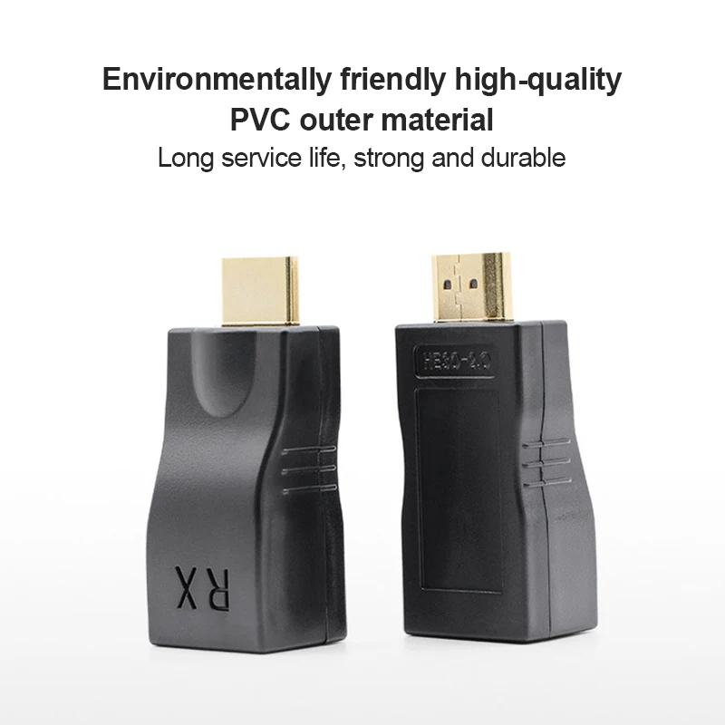4K HDMI совместимый удлинитель для удлинителя до 30 м CAT5e / CAT6 UTP Ethernet кабеля порты RJ45