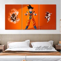 no frame animation art wall picture for living room decor anime poster canvas painting artwork cartoon painting birthday gift