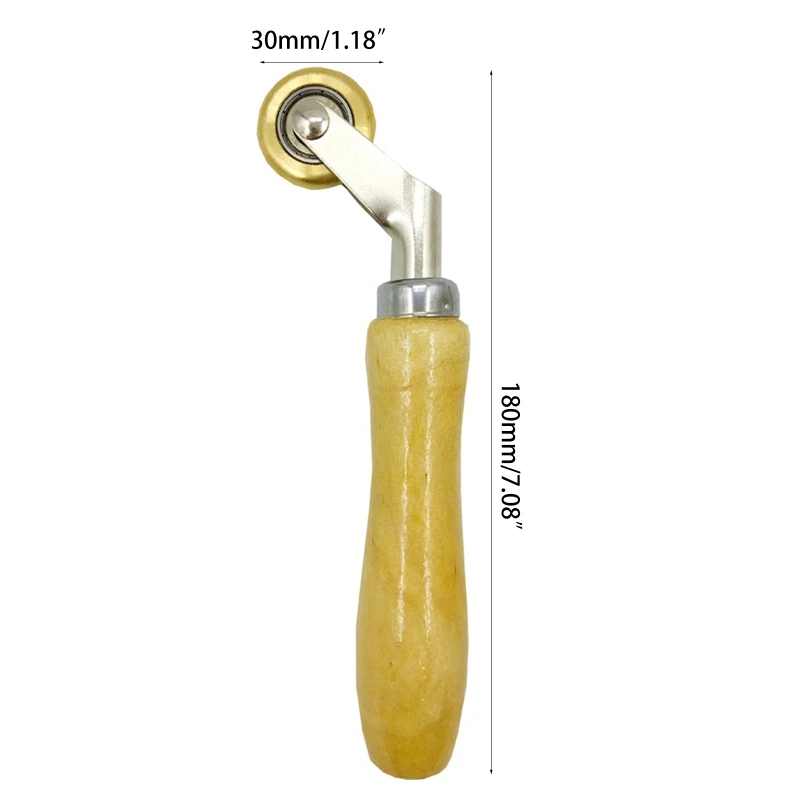 

6mm Brass Penny Roller with Ball Bearing Plastic Hot Air Welder Tool