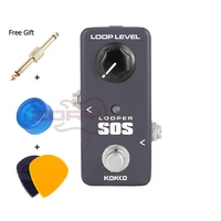kokko flp2 mini sos looper pedal portable guitar effect pedal guitar parts accessories with free gift shipping