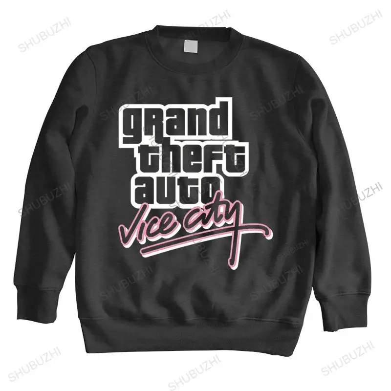 

homme fall winter hoodie brand autumn clothing Grand Theft Auto GTA VICE CITY male streetwear hoody teenage cool sweatshirt