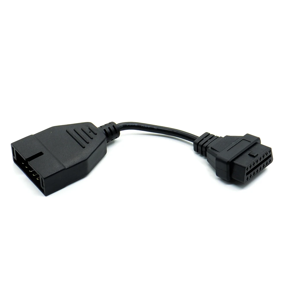 2021 новейший OBD2 кабель 12 Pin OBD 2 разъем адаптер автомобильный диагностический