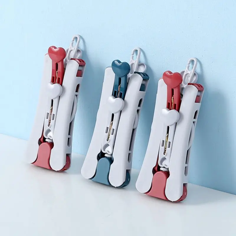 Oldable портативные пластиковые вешалки для одежды многофункциональные дорожные