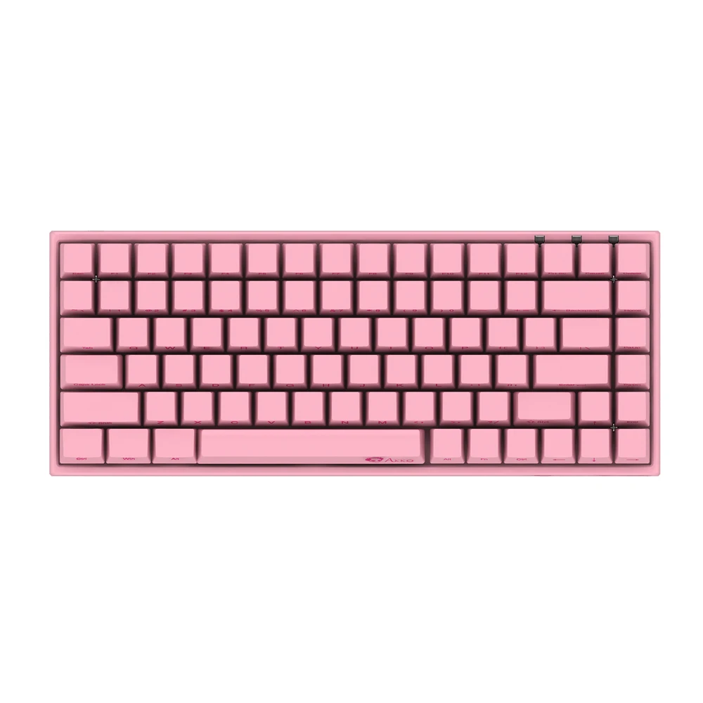 AKKO Ducky 3084 механическая клавиатура Cherry MX Переключатель компактный 84 клавиши Проводной usb type-C для игры боковой буквы резной дизайн