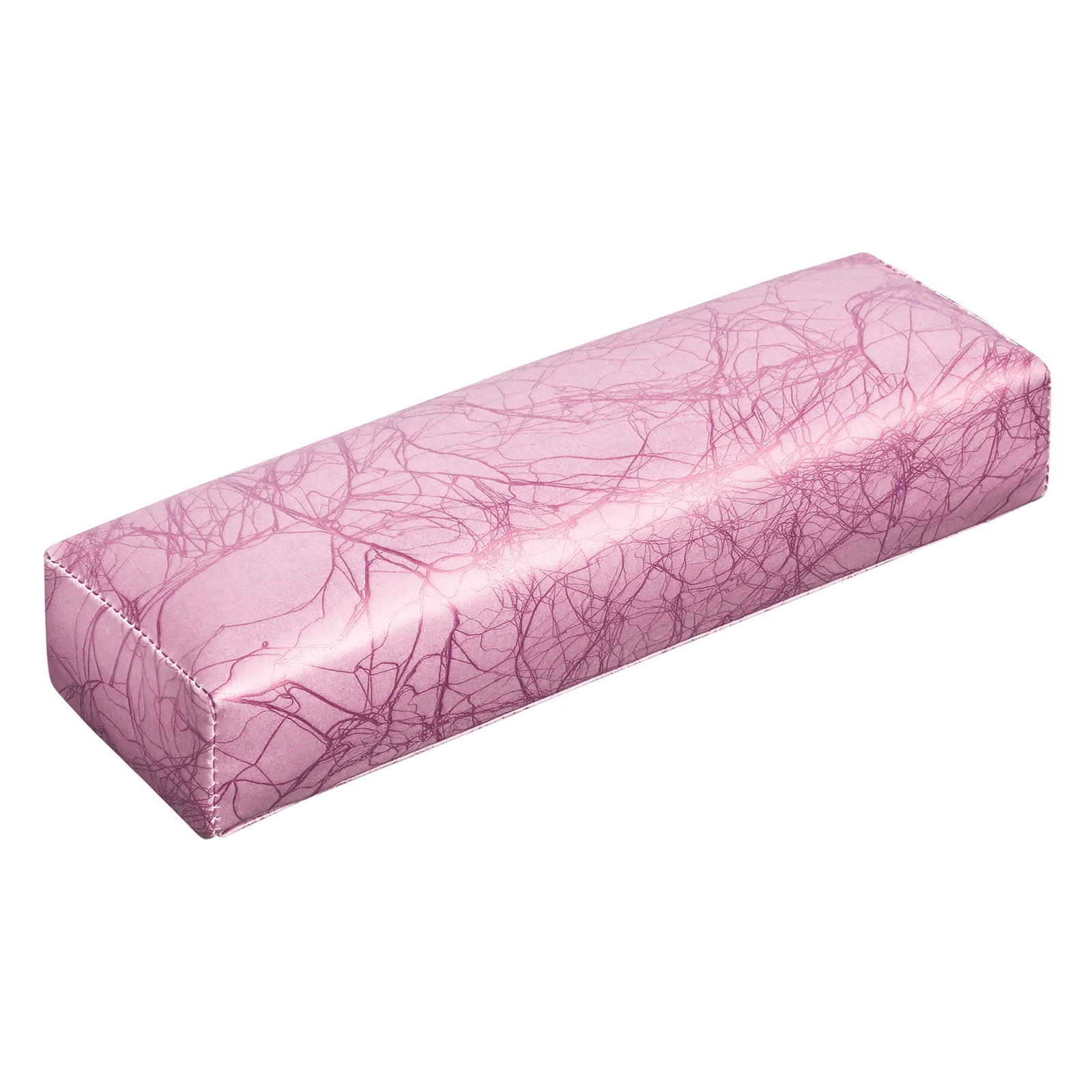 

Soft PU Leather Rectangle Hand Pillow Nail Art Hand Rest Cushion Pillow Pad, Salon Manicure Arm Wrist Rest Sponge Holder Mat