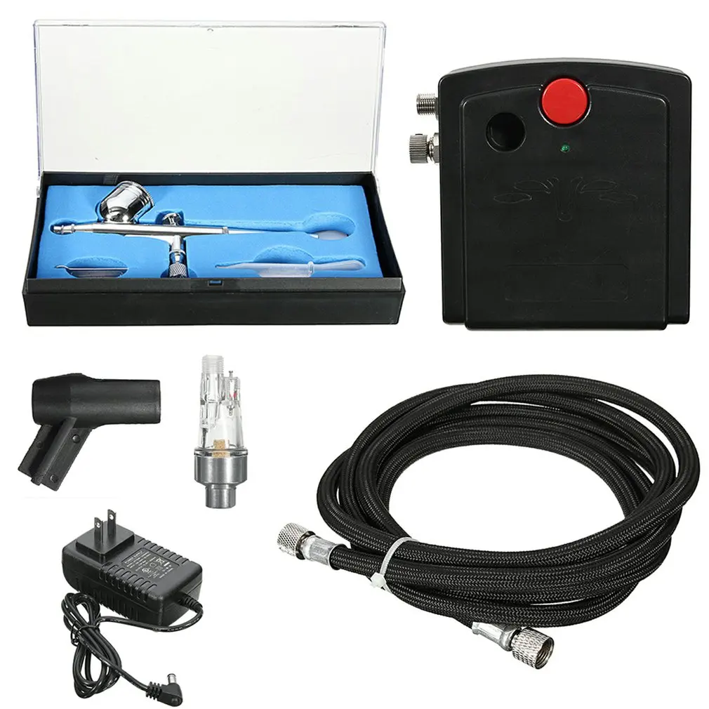 

Airbrush Tattoo Special Air Pump Compressor Kit Portable Lightweight Multifunctional Air Pen Set Tattoo Manicure Cake Spray Gun