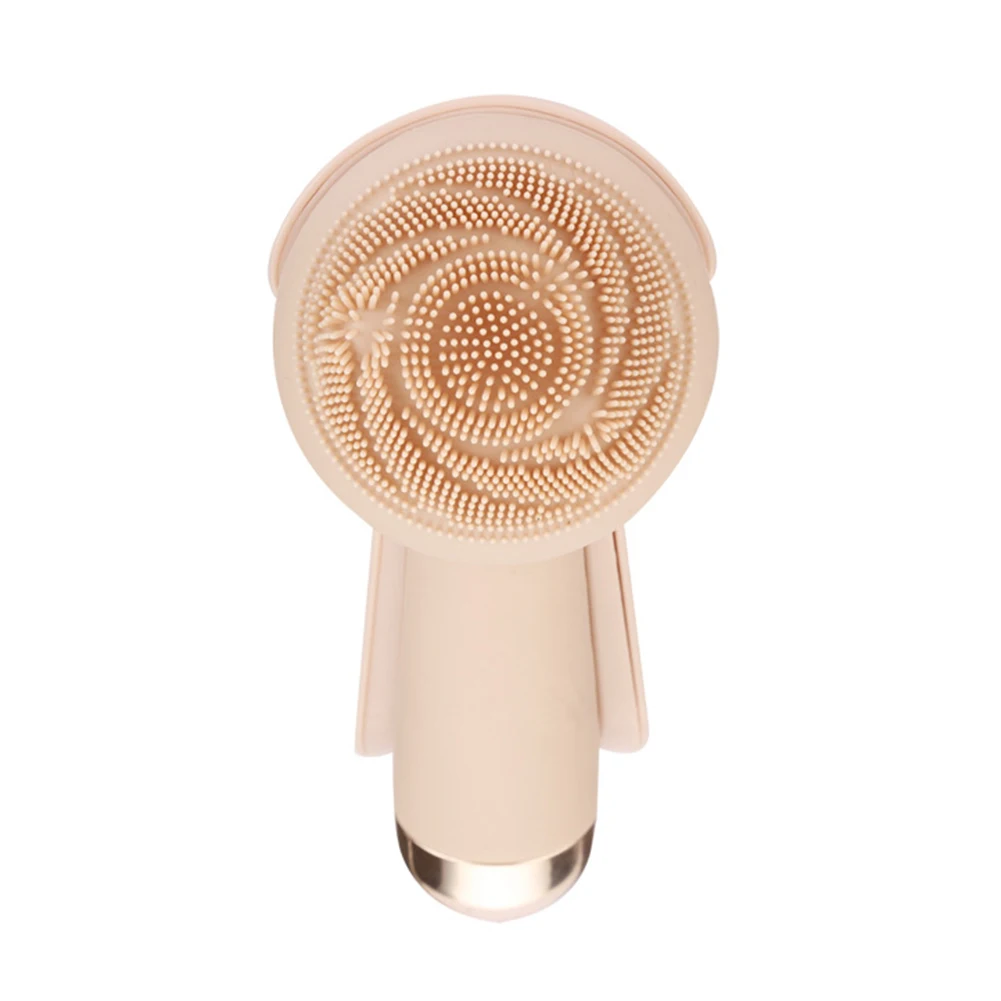 

Rechargeable Waterproof Facial Beauty Instrument Silicone Electric Facial Cleanser Brush Skin Care Safe Skin-Friendly Tools