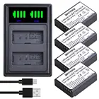Batmax LP-E10 1500 мАч LPE10 батарея + Новый светодиодный двойной зарядное устройство с портом типа C для Canon1100D 1200D 1300D 2000D Rebel T3 T5 T6