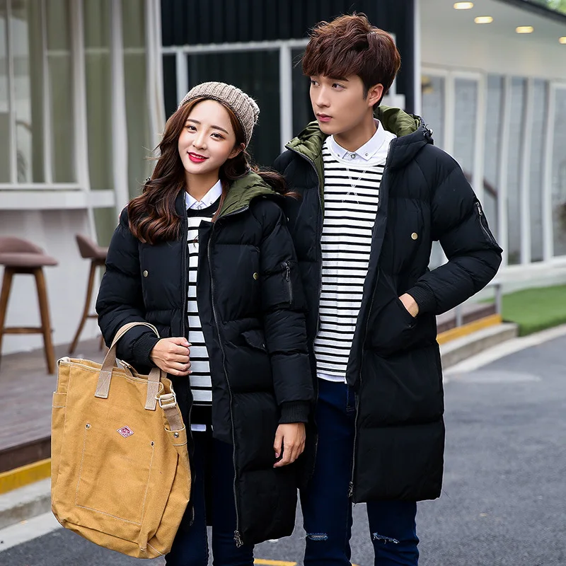 2021 New White Duck Down Jacket Men Winter Thick Warm Hooded Long Parka Coat Overcoat Mens Fashion Duck Down Windbreaker Solid