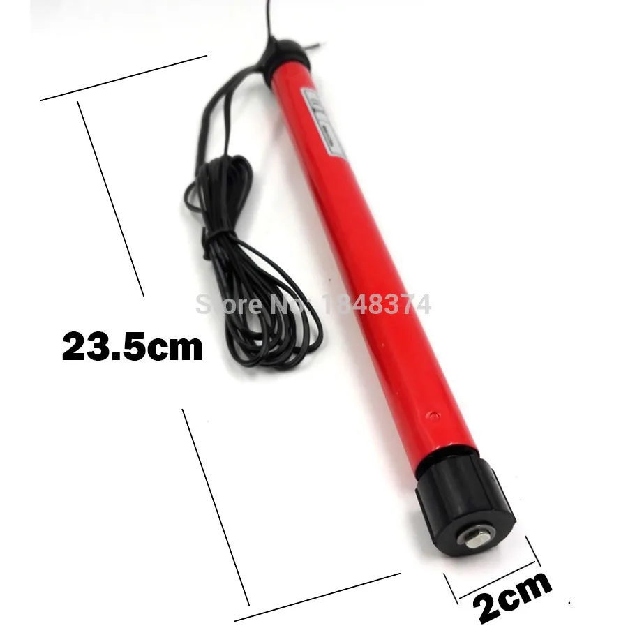 Электрические жалюзи Zemismart, трубка привод для штор умного дома DC12V RF433 Tubular для Broadlink, Трубка 20 мм
